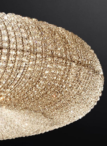 hanging crystal lights